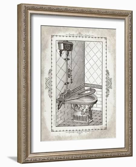 Victorian Toilet II-Gwendolyn Babbitt-Framed Art Print