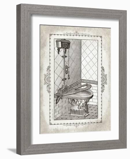Victorian Toilet II-Gwendolyn Babbitt-Framed Art Print