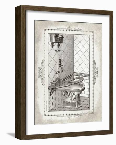 Victorian Toilet II-Gwendolyn Babbitt-Framed Art Print