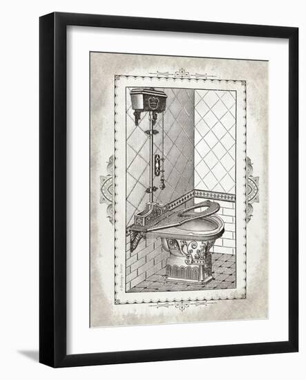 Victorian Toilet II-Gwendolyn Babbitt-Framed Art Print