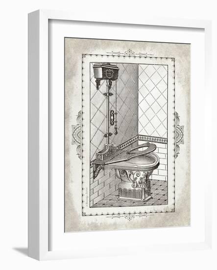 Victorian Toilet II-Gwendolyn Babbitt-Framed Art Print