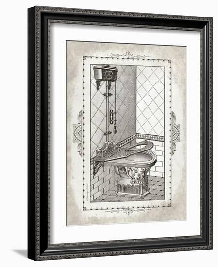 Victorian Toilet II-Gwendolyn Babbitt-Framed Art Print