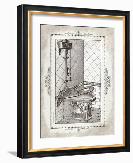 Victorian Toilet II-Gwendolyn Babbitt-Framed Art Print