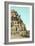 Victorians on Great Pyramid-null-Framed Art Print