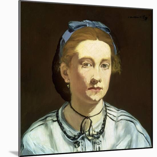 Victorine Meurent by ‰Douard Manet-Édouard Manet-Mounted Giclee Print