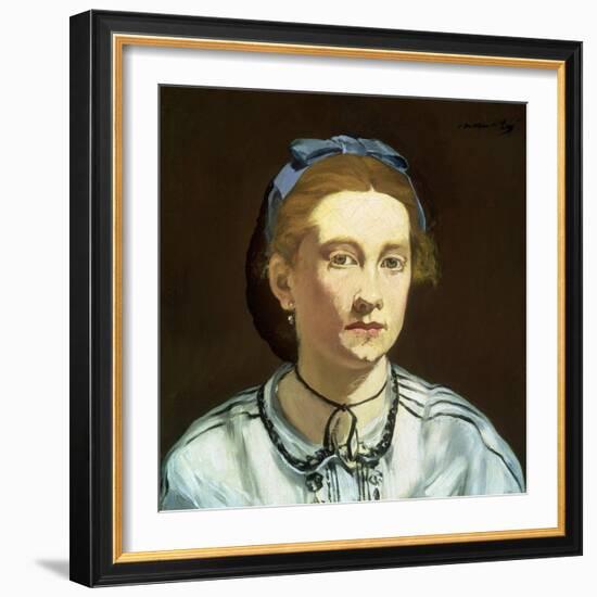 Victorine Meurent by ‰Douard Manet-Édouard Manet-Framed Giclee Print