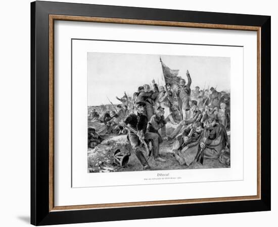 Victory!, 1900-Adolph Menzel-Framed Giclee Print