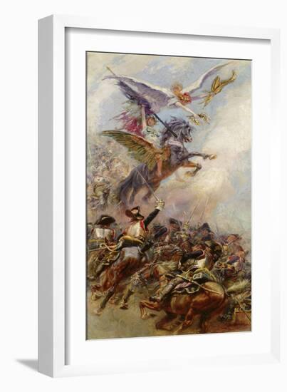 Victory, 1905-Jean-Baptiste Edouard Detaille-Framed Giclee Print