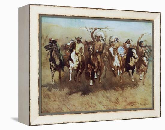 Victory Dance-Frederic Sackrider Remington-Framed Stretched Canvas