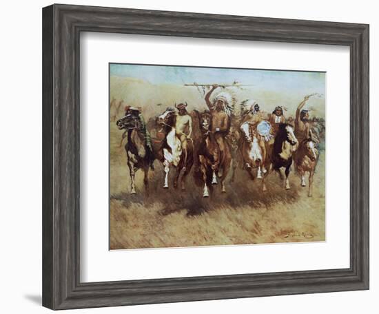 Victory Dance-Frederic Sackrider Remington-Framed Art Print