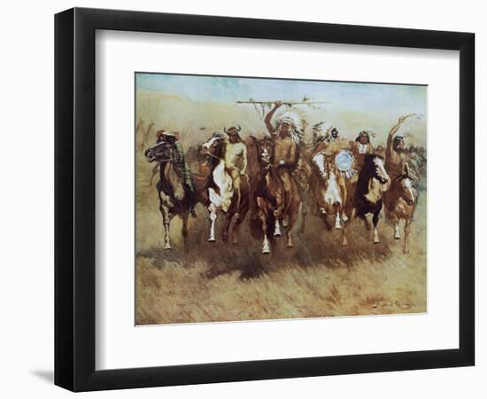 Victory Dance-Frederic Sackrider Remington-Framed Art Print