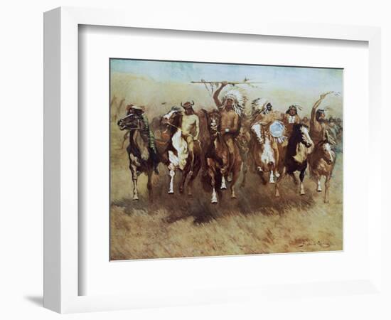 Victory Dance-Frederic Sackrider Remington-Framed Art Print