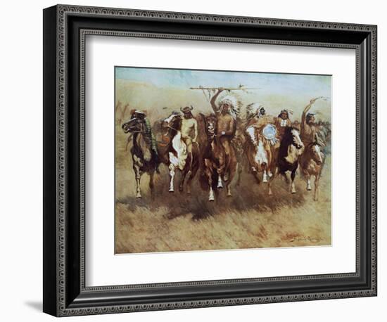 Victory Dance-Frederic Sackrider Remington-Framed Art Print