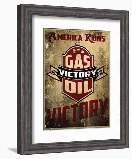 Victory Gas II-Jason Giacopelli-Framed Art Print