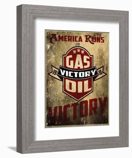 Victory Gas II-Jason Giacopelli-Framed Art Print
