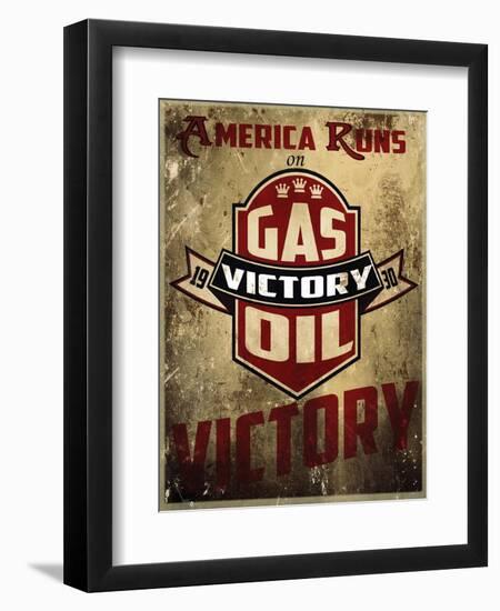 Victory Gas II-Jason Giacopelli-Framed Art Print