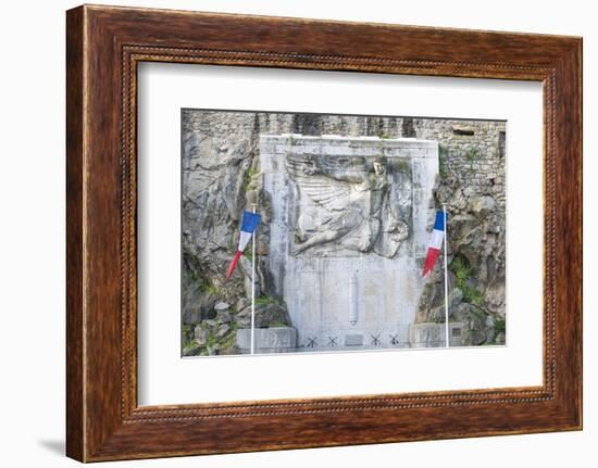 Victory in Flight monument, Tournon, France-Jim Engelbrecht-Framed Photographic Print