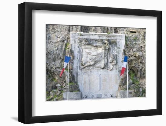 Victory in Flight monument, Tournon, France-Jim Engelbrecht-Framed Photographic Print