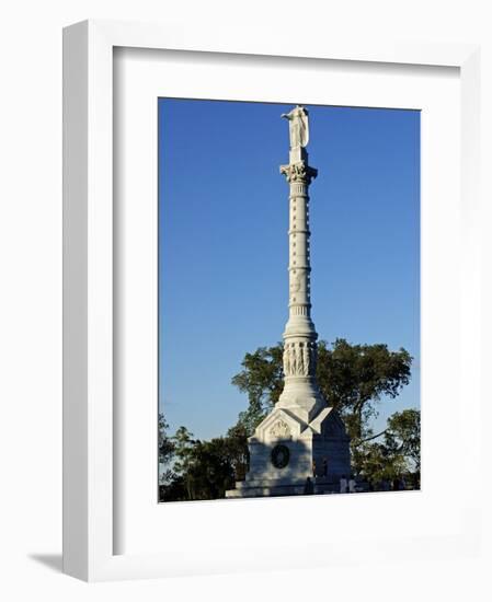 Victory Monument at Yorktown Battlefield, Virginia-null-Framed Photographic Print