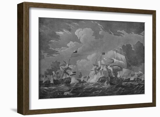 'Victory of Admiral Duncan', c1798-Thomas Whitcombe-Framed Giclee Print