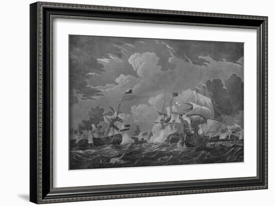 'Victory of Admiral Duncan', c1798-Thomas Whitcombe-Framed Giclee Print