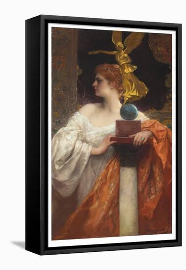 Victory (Oil on Canvas)-Jean Joseph Benjamin Constant-Framed Premier Image Canvas