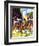 Victory on the Champs-Elysees-Malcolm Farley-Framed Art Print