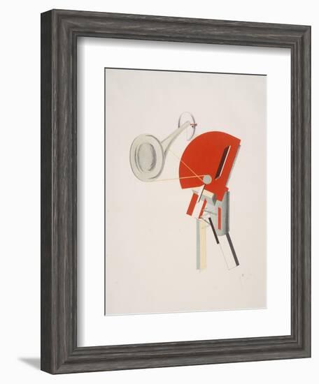 Victory Over the Sun, 2. The Announcer-El Lissitzky-Framed Giclee Print