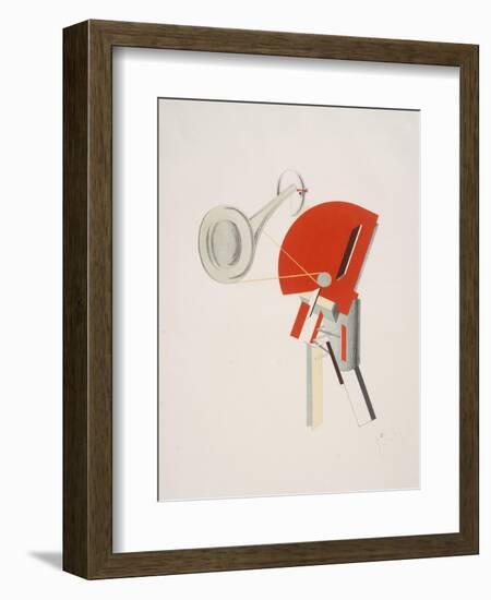 Victory Over the Sun, 2. The Announcer-El Lissitzky-Framed Giclee Print