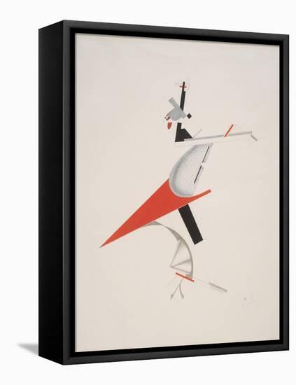 Victory Over the Sun, 7. Troublemaker-El Lissitzky-Framed Premier Image Canvas