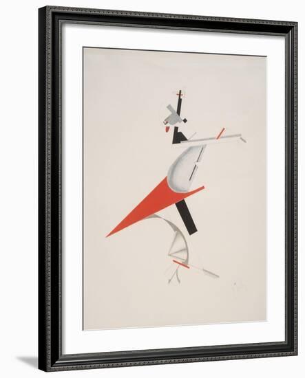 Victory Over the Sun, 7. Troublemaker-El Lissitzky-Framed Giclee Print