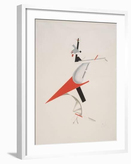 Victory Over the Sun, 7. Troublemaker-El Lissitzky-Framed Giclee Print