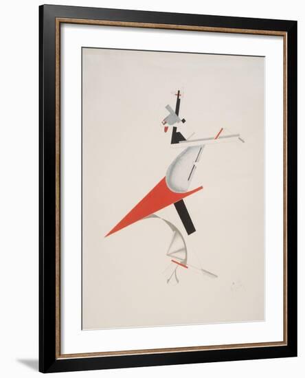 Victory Over the Sun, 7. Troublemaker-El Lissitzky-Framed Giclee Print