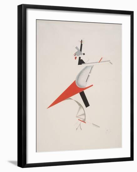 Victory Over the Sun, 7. Troublemaker-El Lissitzky-Framed Giclee Print