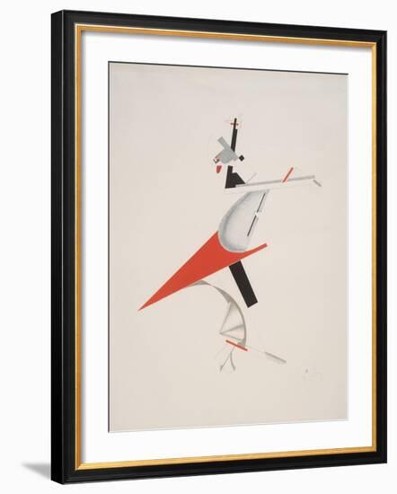 Victory Over the Sun, 7. Troublemaker-El Lissitzky-Framed Giclee Print