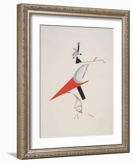 Victory Over the Sun, 7. Troublemaker-El Lissitzky-Framed Giclee Print