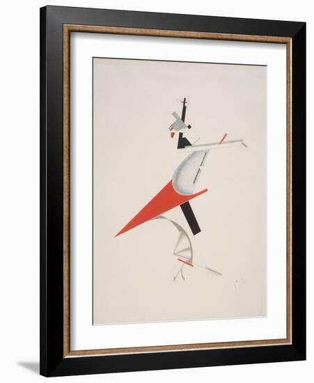 Victory Over the Sun, 7. Troublemaker-El Lissitzky-Framed Giclee Print