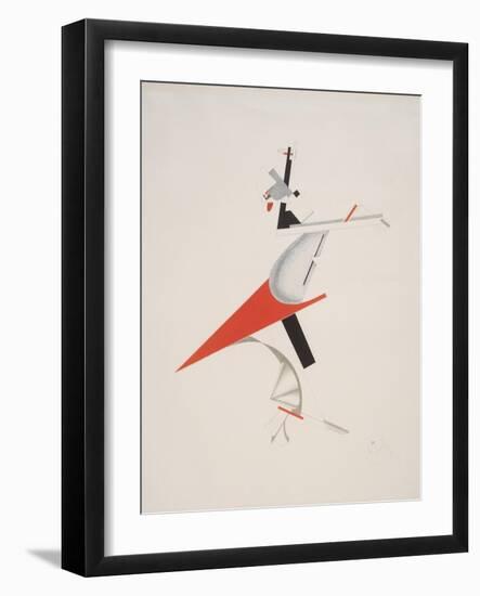 Victory Over the Sun, 7. Troublemaker-El Lissitzky-Framed Giclee Print