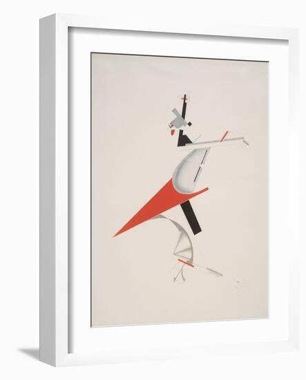 Victory Over the Sun, 7. Troublemaker-El Lissitzky-Framed Giclee Print