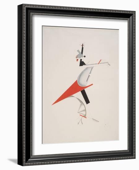 Victory Over the Sun, 7. Troublemaker-El Lissitzky-Framed Giclee Print