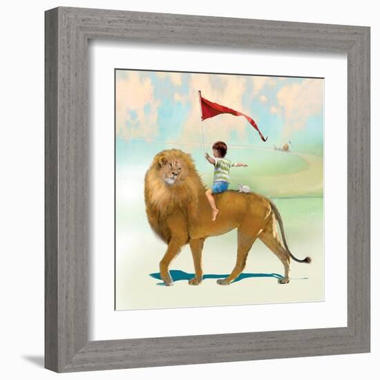 Victory Street-Nancy Tillman-Framed Art Print