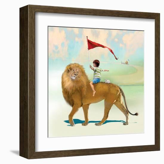 Victory Street-Nancy Tillman-Framed Art Print