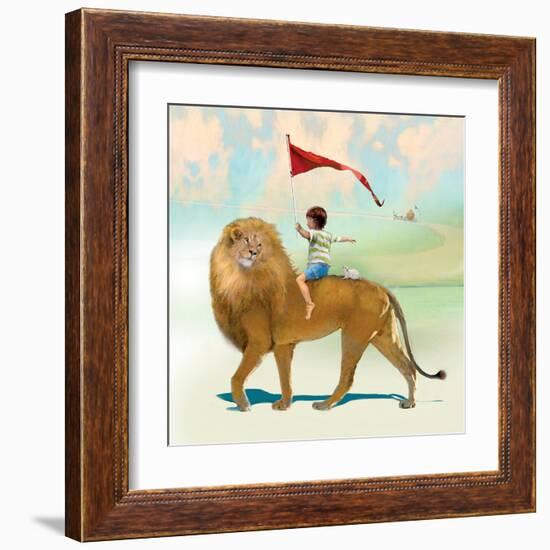 Victory Street-Nancy Tillman-Framed Art Print