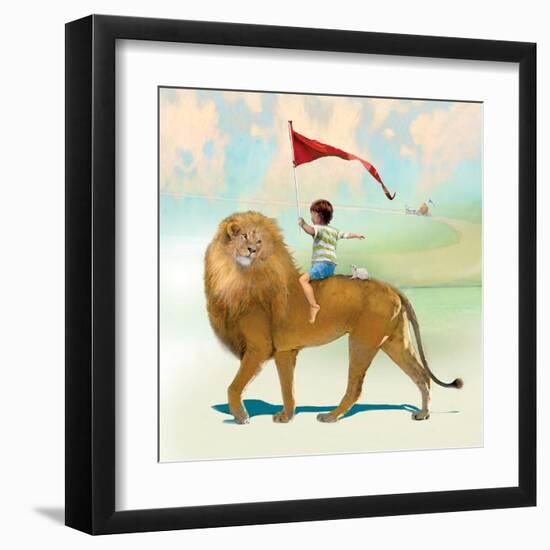 Victory Street-Nancy Tillman-Framed Art Print