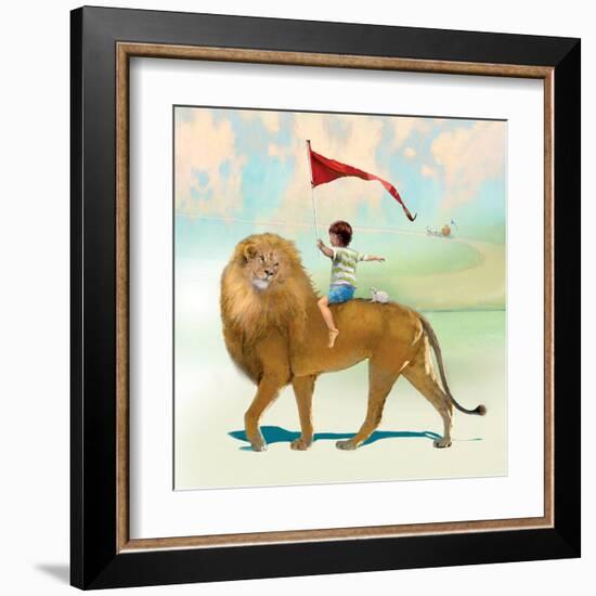 Victory Street-Nancy Tillman-Framed Art Print