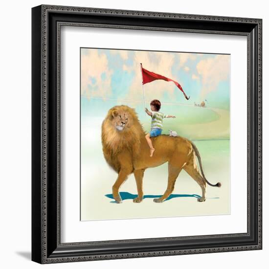 Victory Street-Nancy Tillman-Framed Art Print