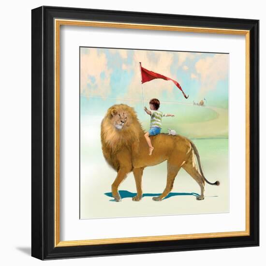 Victory Street-Nancy Tillman-Framed Art Print