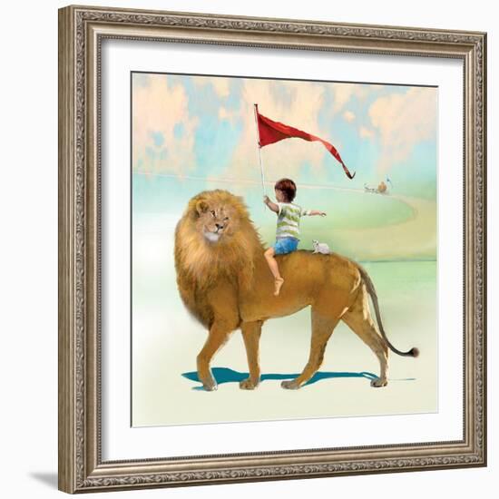 Victory Street-Nancy Tillman-Framed Art Print