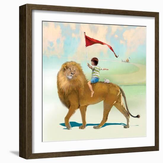 Victory Street-Nancy Tillman-Framed Art Print