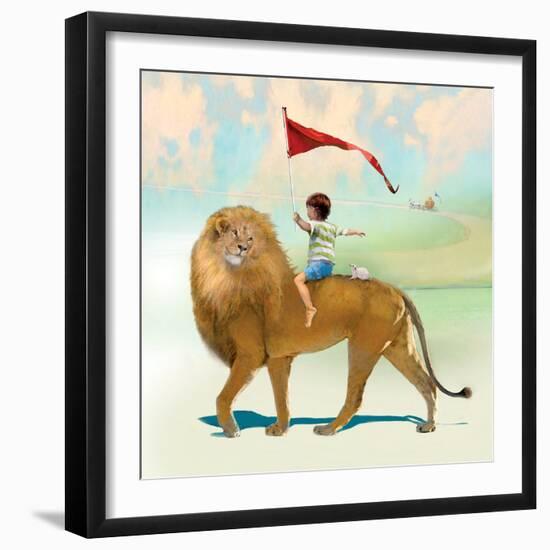 Victory Street-Nancy Tillman-Framed Art Print